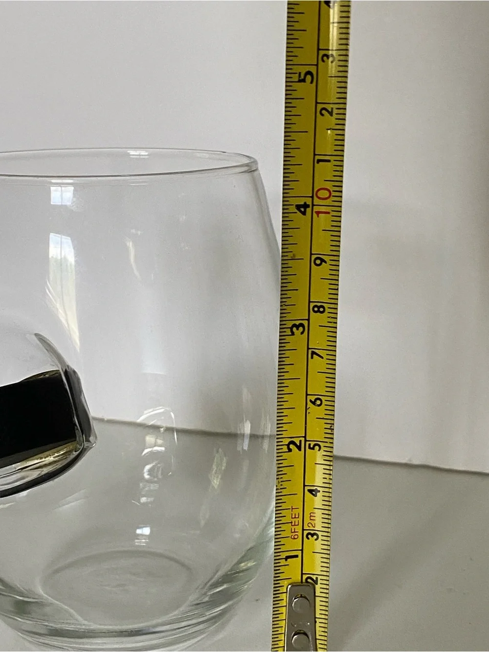 Original BenShot Wine Glass With Hockey Puck MADE IN USA Dad Wedding Gift Sporty